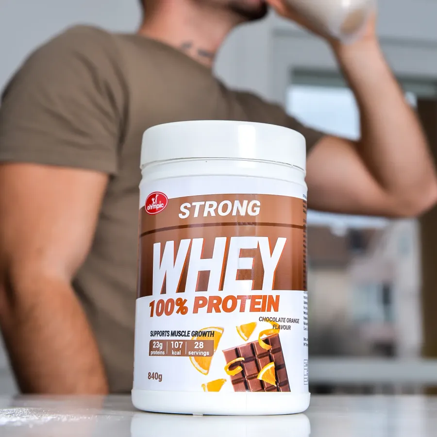 olympic-strong-whey-protein-coko-oranz-840g-pakovanje-prednja-strana